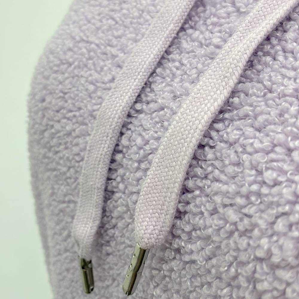 Teddy Fabric Pullover Hoodie - Picture 4 of 12